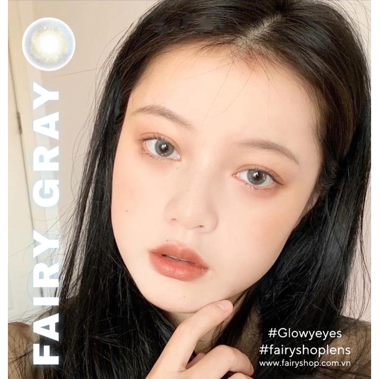 Kính Áp Tròng Fairy Gray 14.0mm - FAIRY SHOP CONTACT LENS - silicone hydrogel độ 0 đến 6 độ hạn 1 năm