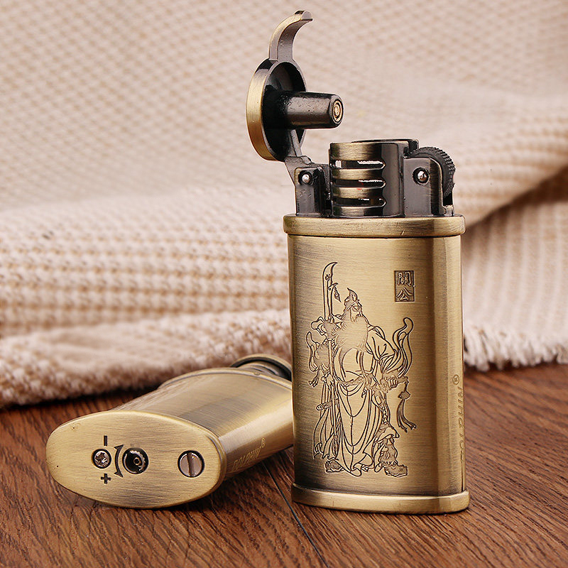 Vỏ Hột Quẹt Bật Lửa gas đá lửa khò 1 tia nhiều hình HY-520 đẹp độc lạ - dùng gas cao cấp ( giao họa tiết ngẫu nhiên )