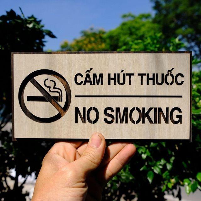 Bảng Thông Tin Cấm Hút Thuốc
