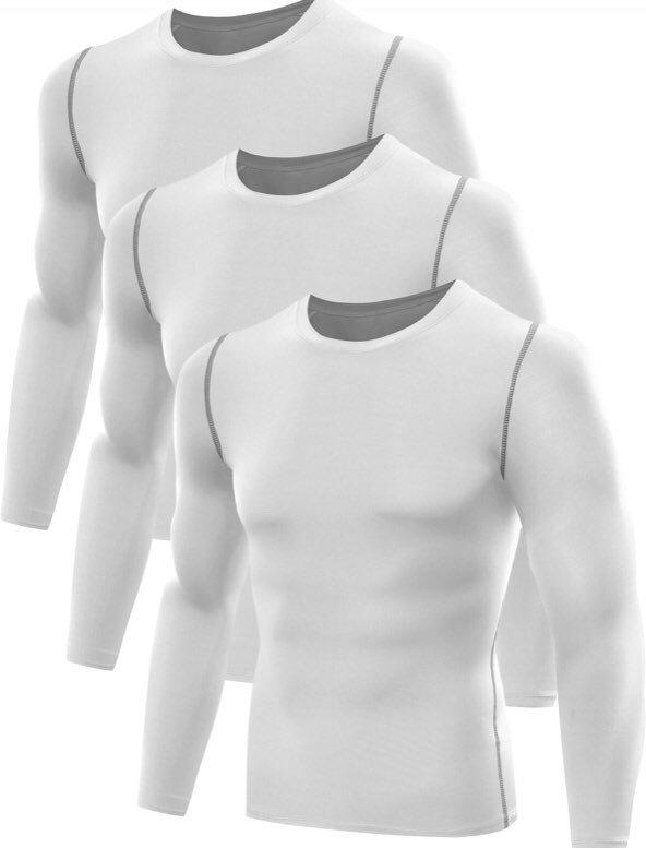 Áo thể thao giữ nhiệt nam Devop dài tay chất thun co giãn ôm body bóng đá rổ gym