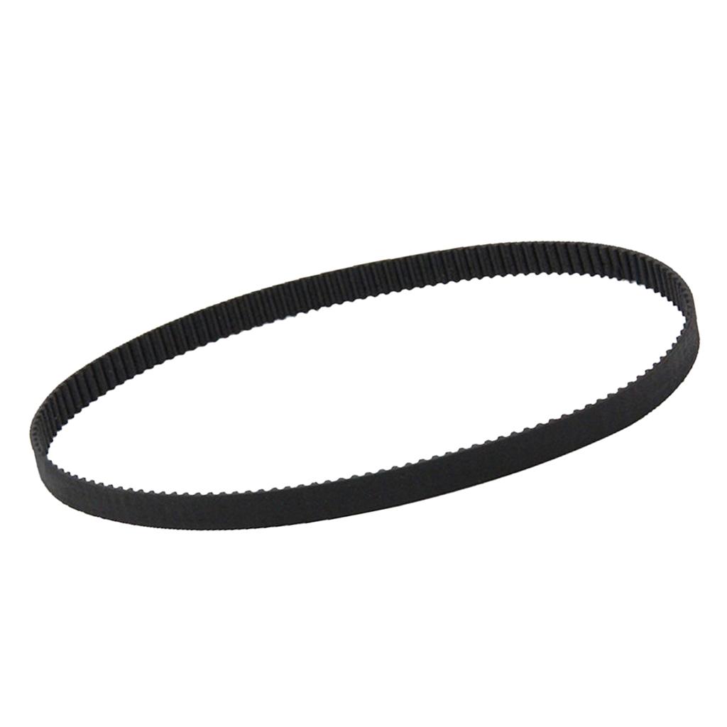 2x Various Size GT2 2mm Pitch 6mm Wide Synchronous Timing Belt 3D Printer Parts - Black, 400mm