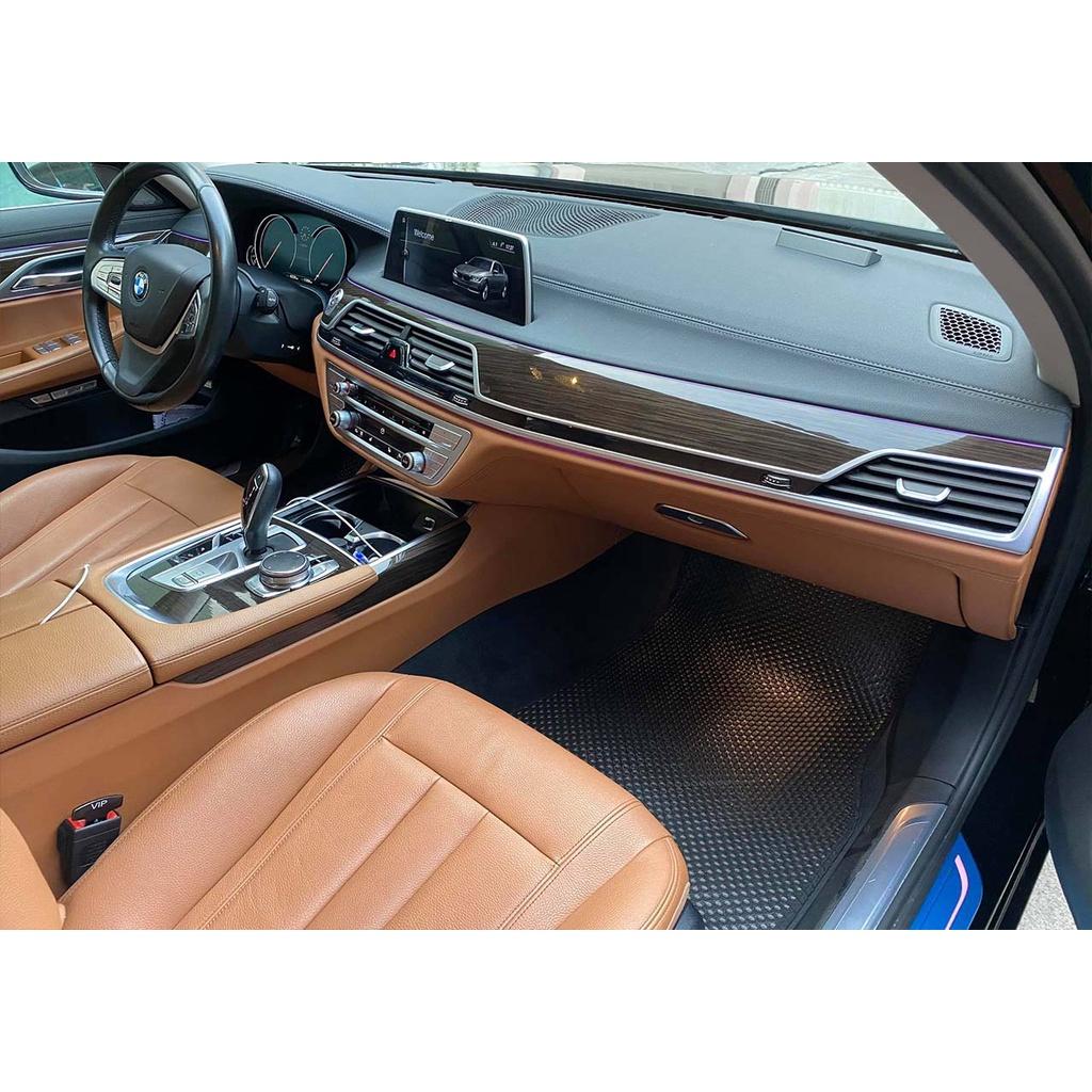 Thảm lót sàn ô tô KATA cho xe BMW Series 7 - Khít với sàn xe, Chống trơn, Không mùi, Không ẩm mốc
