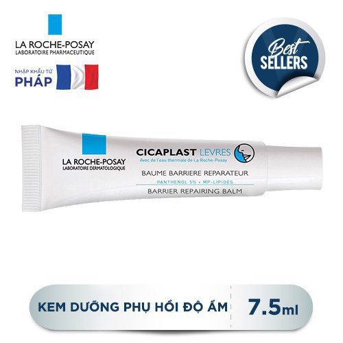 Kem Dưỡng Phục Hồi Độ Ẩm Và Bảo Vệ Môi La Roche Posay Cicaplast Lips 7.5ml