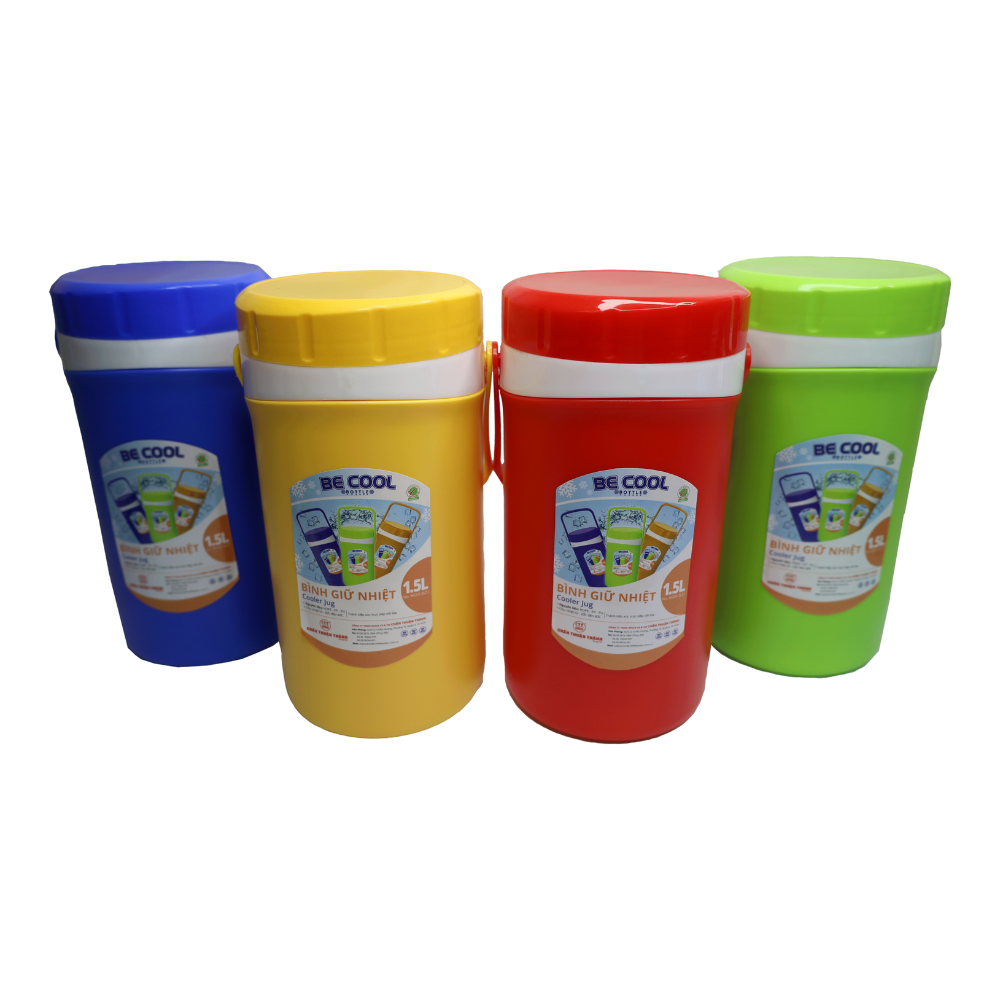 Bình giữ nhiệt Becool 1L CTT 999 Chấn Thuận Thành giữ nhiệt nóng lạnh (BGN1L22) giao hàng màu ngẫu nhiên