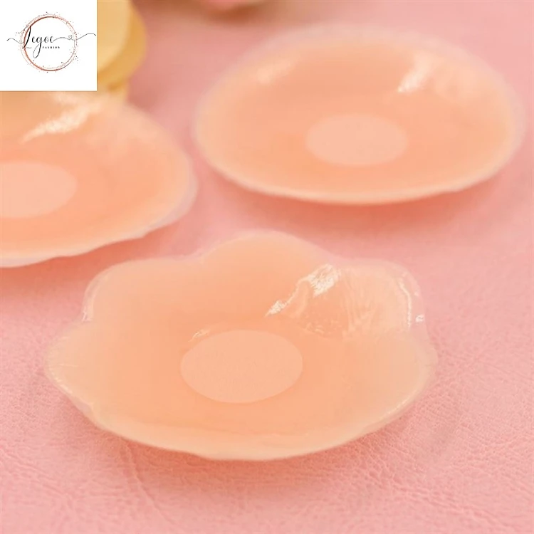 Hộp 5 miếng dán ngực silicon hoa mai thời trang dành cho nữ- Lê Ngọc Fashion