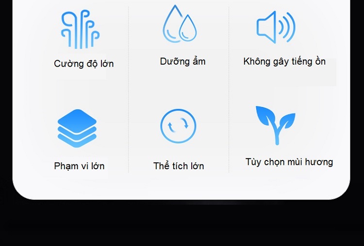 Máy mini phun sương, tạo ẩm trong phòng làm việc, phòng ngủ cao cấp
