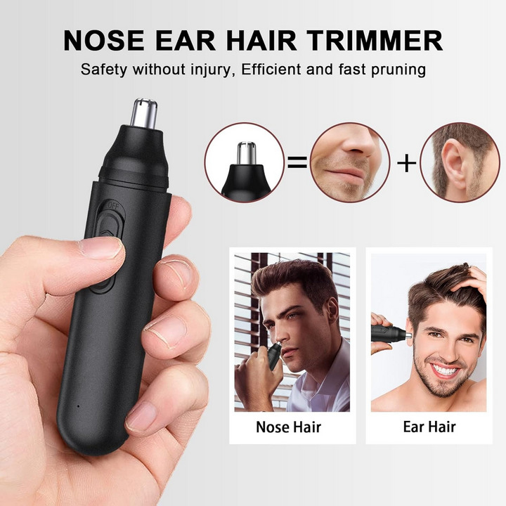 Tông đơ cạo lông mũi XPRE Schweizer Chống Thấm Nước, Có Thể Sạc Lại USB - Home and Garden