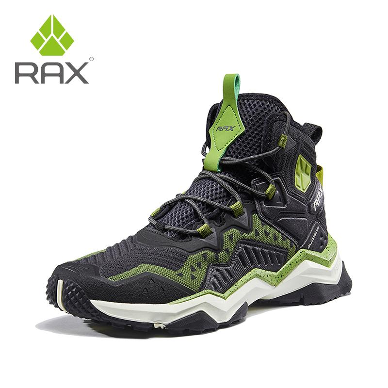 RAX 2019 Phong cách mới Áo nhẹ thoáng khí đi bộ đi bộ đường dài nam Color: carbon black Shoe Size: 44
