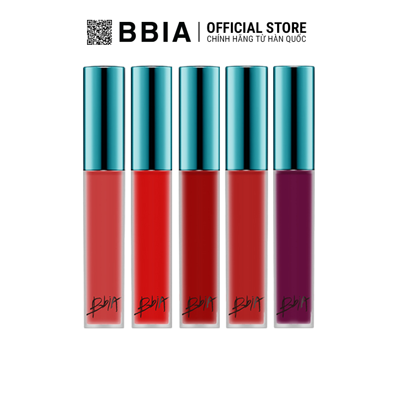 Son kem lì Bbia Last Velvet Lip Tint Version 1 5g (5 màu)