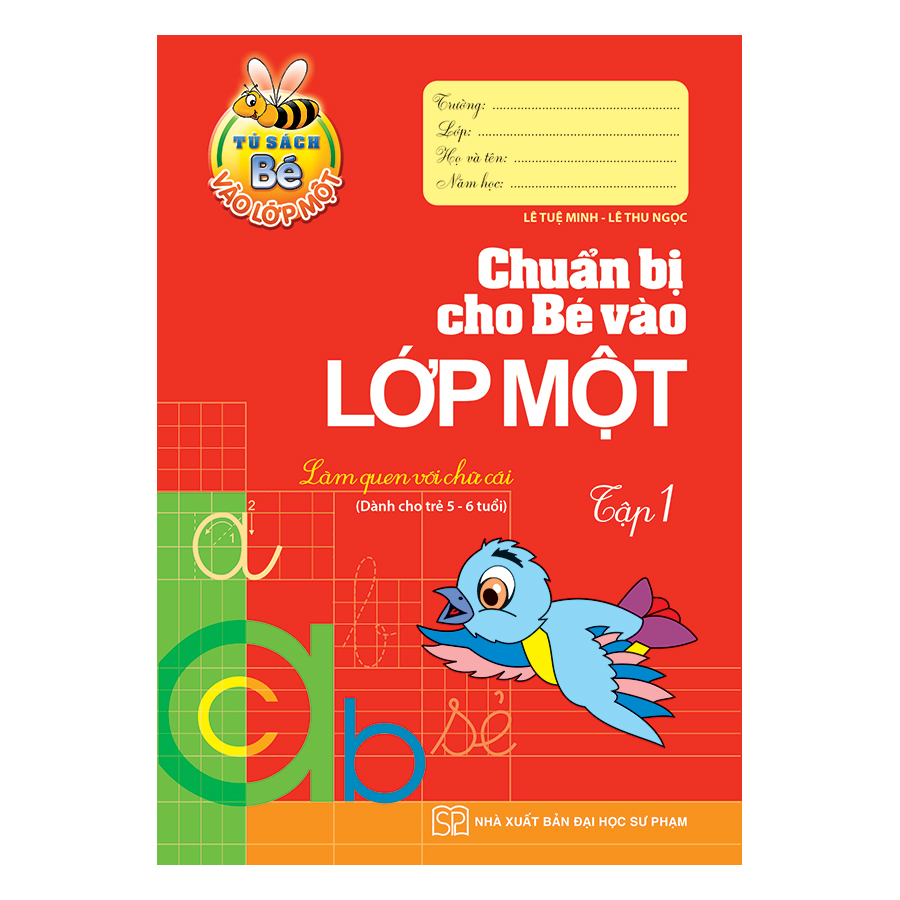 Bộ Túi Chuẩn Bị Cho Bé Vào Lớp Một (10 Quyển)