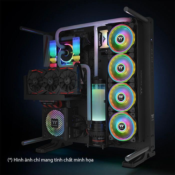 QUẠT TẢN NHIỆT Thermaltake Riing Quad 12 - Hàng chính hãng