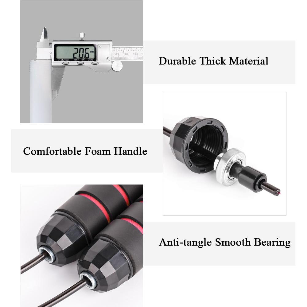 Bộ tập thể dục phù hợp cho người tập tại nhà bao gồm chân đế chống đẩy, nhảy dây,...