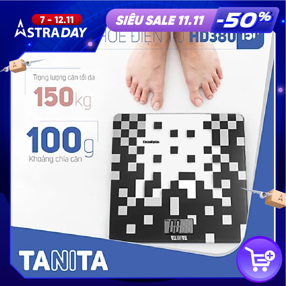 Cân sức khoẻ điện tử Tanita HD380 Nhật Bản, Cân tanita, chính hãng nhật bản,cân điện tử,cân chính hãng,cân nhật bản,cân sức khoẻ y tế,cân sức khoẻ gia đình,cân sức khoẻ cao cấp,cân 120kg,cân 130kg,cân 150kg,Cân sức khoẻ mini