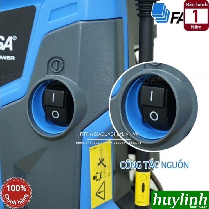 Máy xịt rửa xe cao áp Fasa Tribal 160 Plus - Công suất 2200W - Áp lực 160 bar - Motor cảm ứng từ - Hàng chính hãng