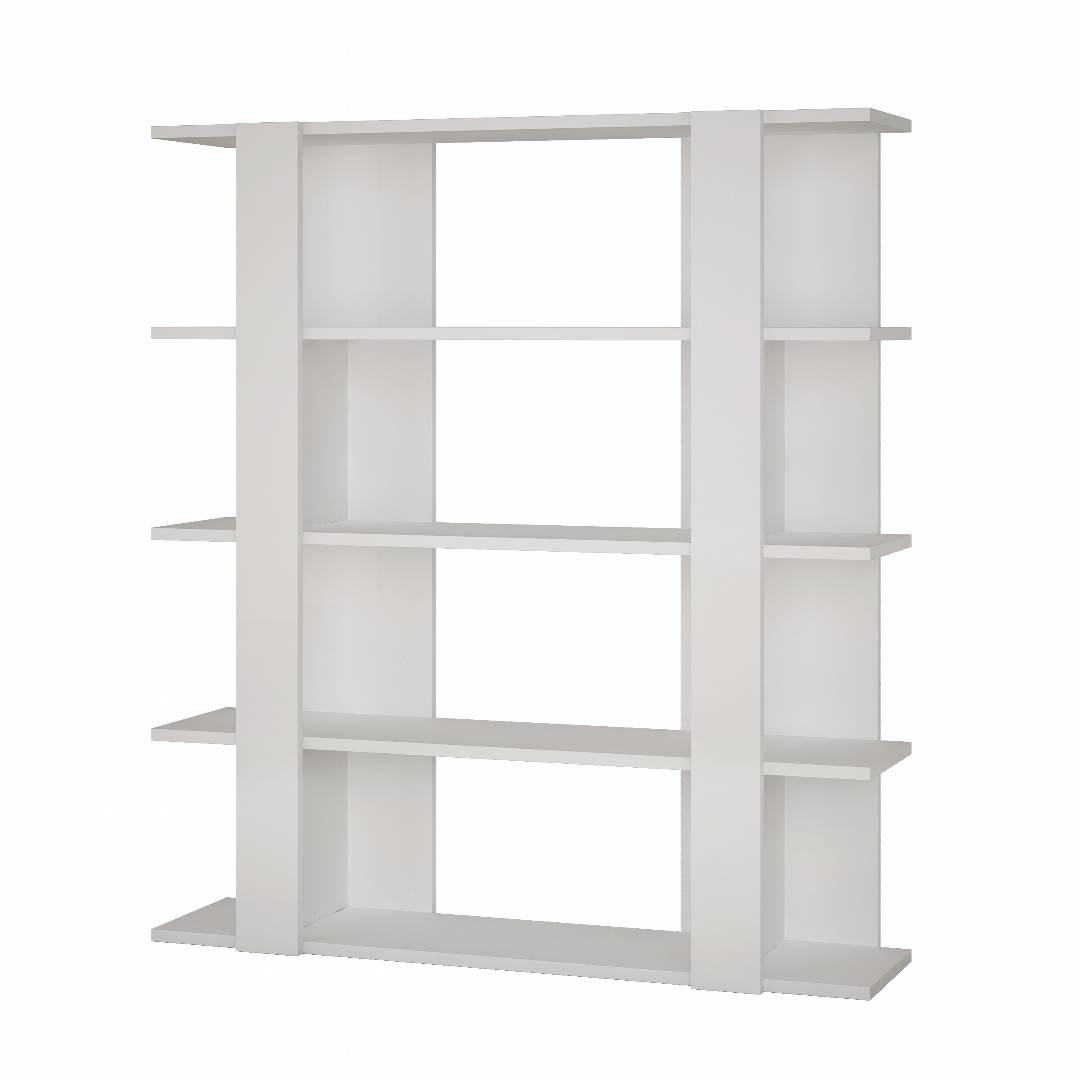 Kệ sách gỗ hiện đại SMLIFE Beecroft  | Gỗ MDF dày 17mm chống ẩm | D110xR28xC120cm