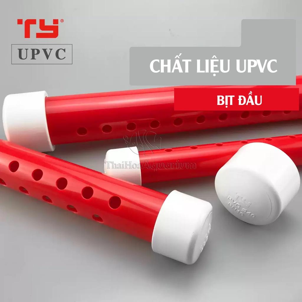 Bịt đầu ống nhựa PVC nhãn hiệu TY dùng cho bể cá cảnh