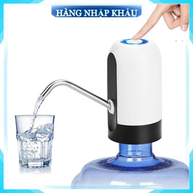 Vòi bơm nước uống tự động cho bình chai đóng sẵn thông minh máy hút mini tích điện sạc cổng usb