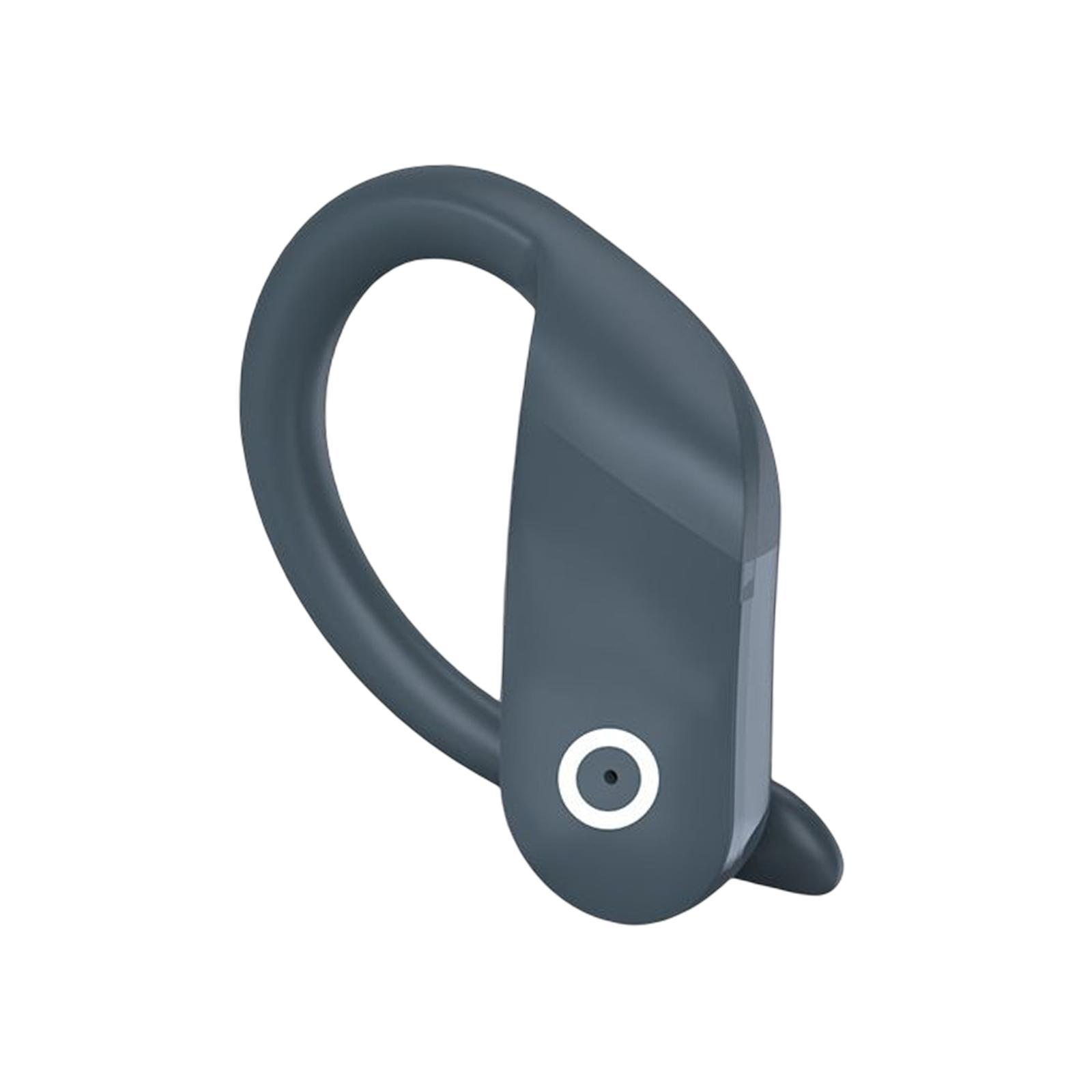 2x Headset Earpiece Business Earphone Ear Hook for Yoga Blue Boxed