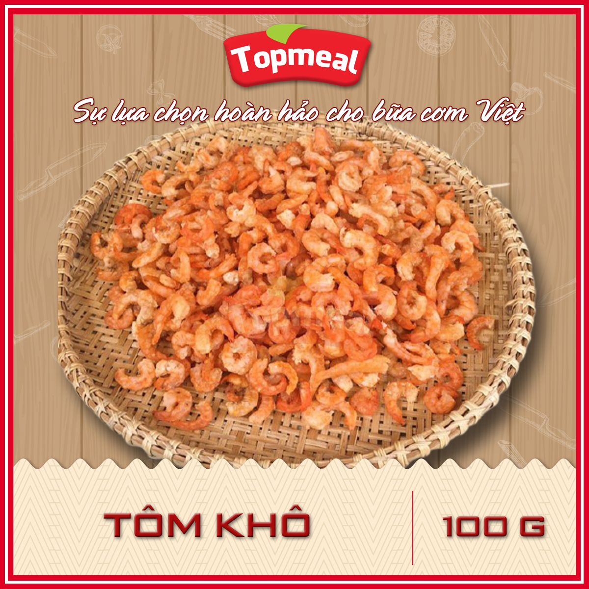 HCM - Tôm khô (100 g) - [Giao nhanh TPHCM]