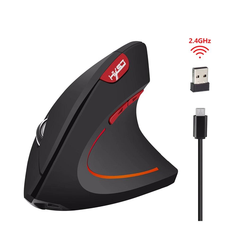 Kèm Củ Sạc Cao Cấp - Chuột Không Dây Gaming 2.4G Thế Hệ Mới HXSJ T22 Chuyên Dùng Cho Các Game Thủ - Dùng pin sạc - Hàng Nhập Khẩu