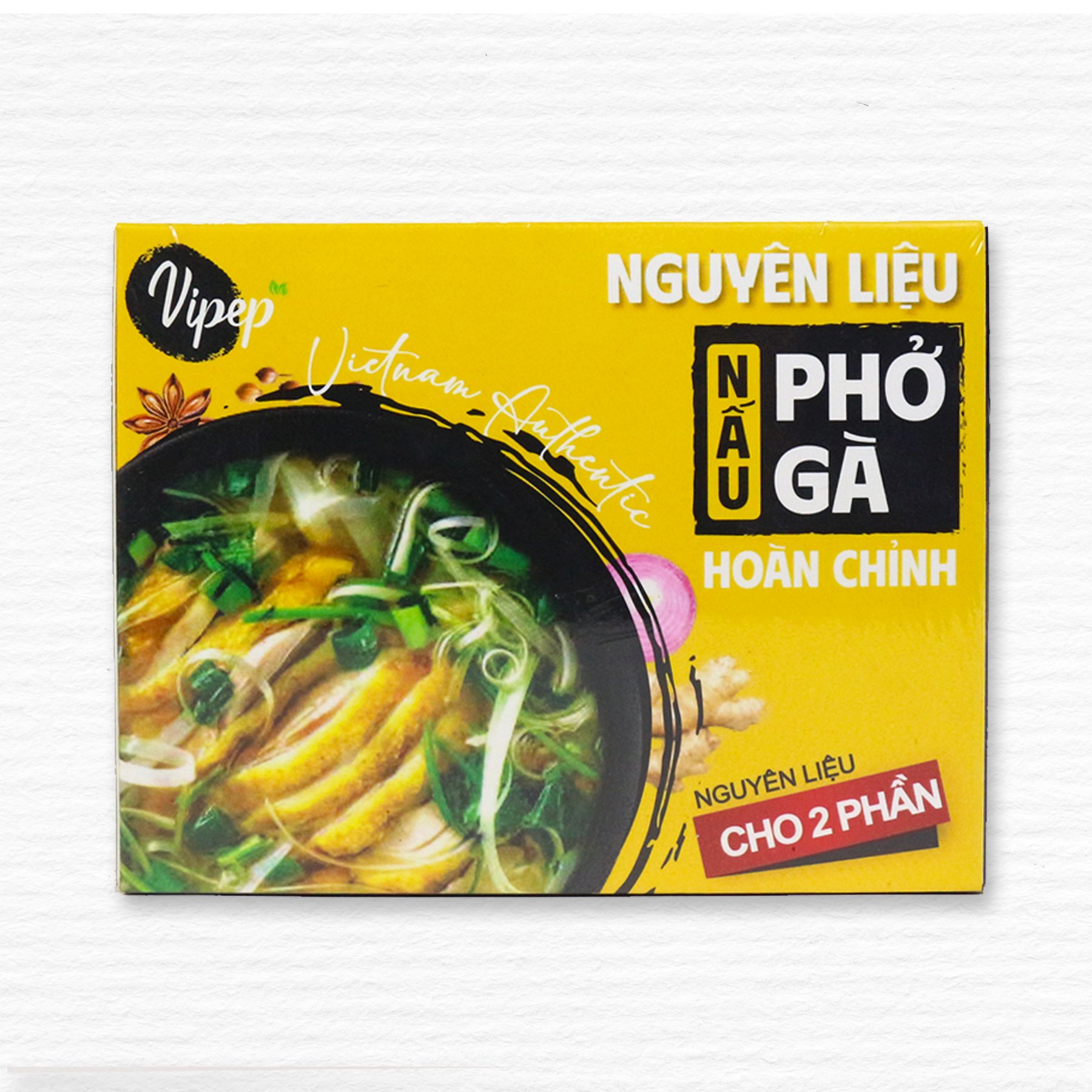 Nguyên Liệu Nấu Phở Gà Hoàn Chỉnh Vipep 185G