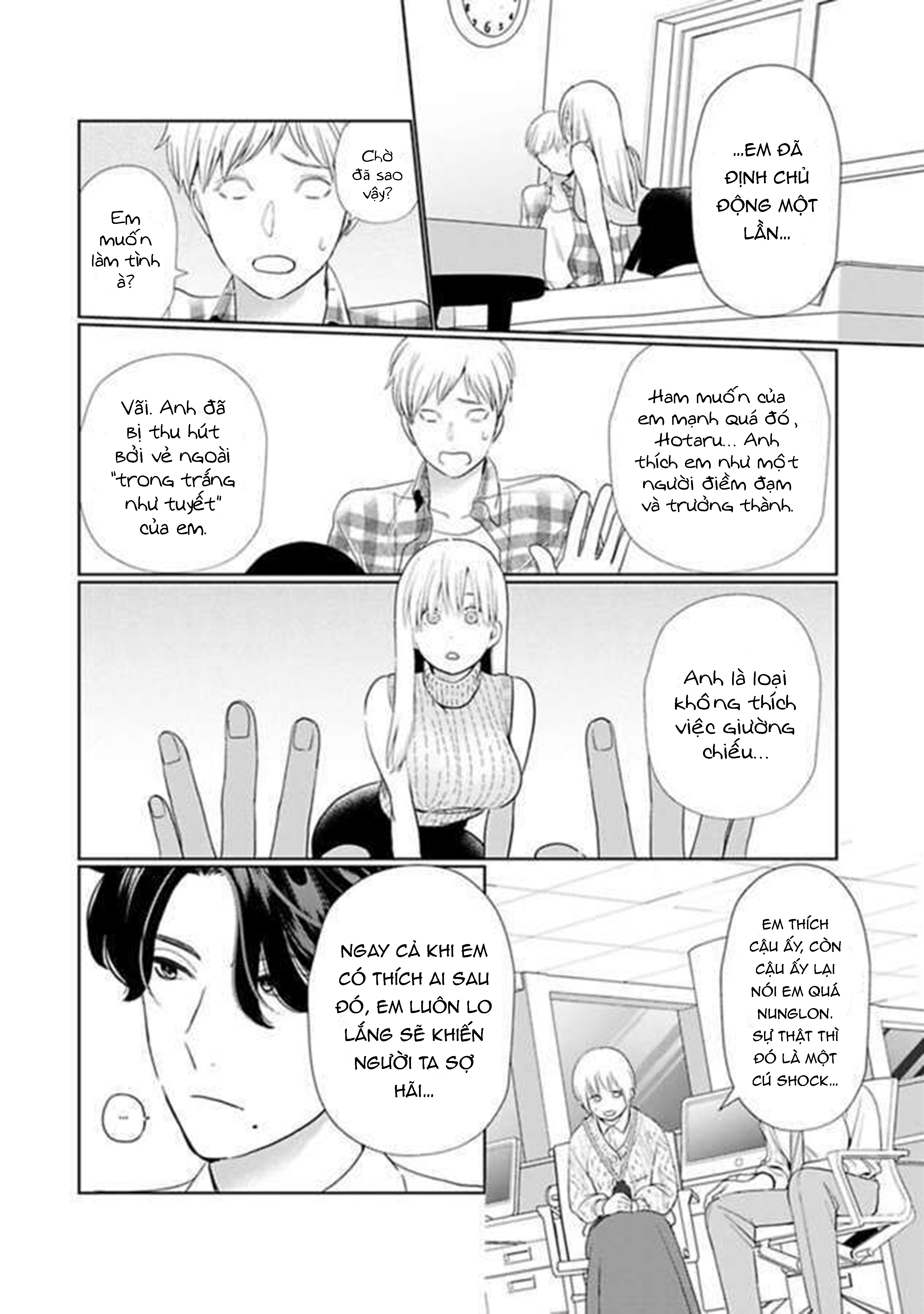 [18+] đồng râm gặp nhau chapter 1.2 3