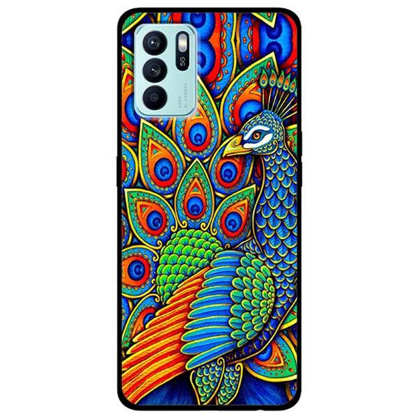 Ốp lưng dành cho Oppo Reno 6 - Reno 6 5G - Reno 6Z 5G - Chim Công