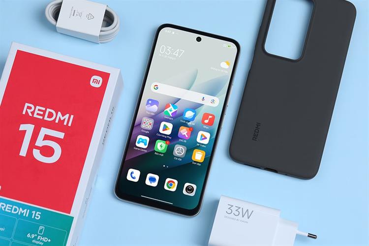Điện thoại Xiaomi Redmi 15 8GB/128GB - Hàng Chính Hãng