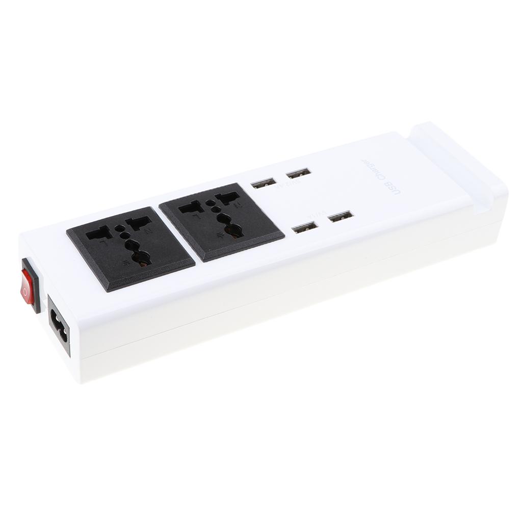 Universal 4 Ports FAST USB Wall Charger Adapter for Apple iPhone Samsung US