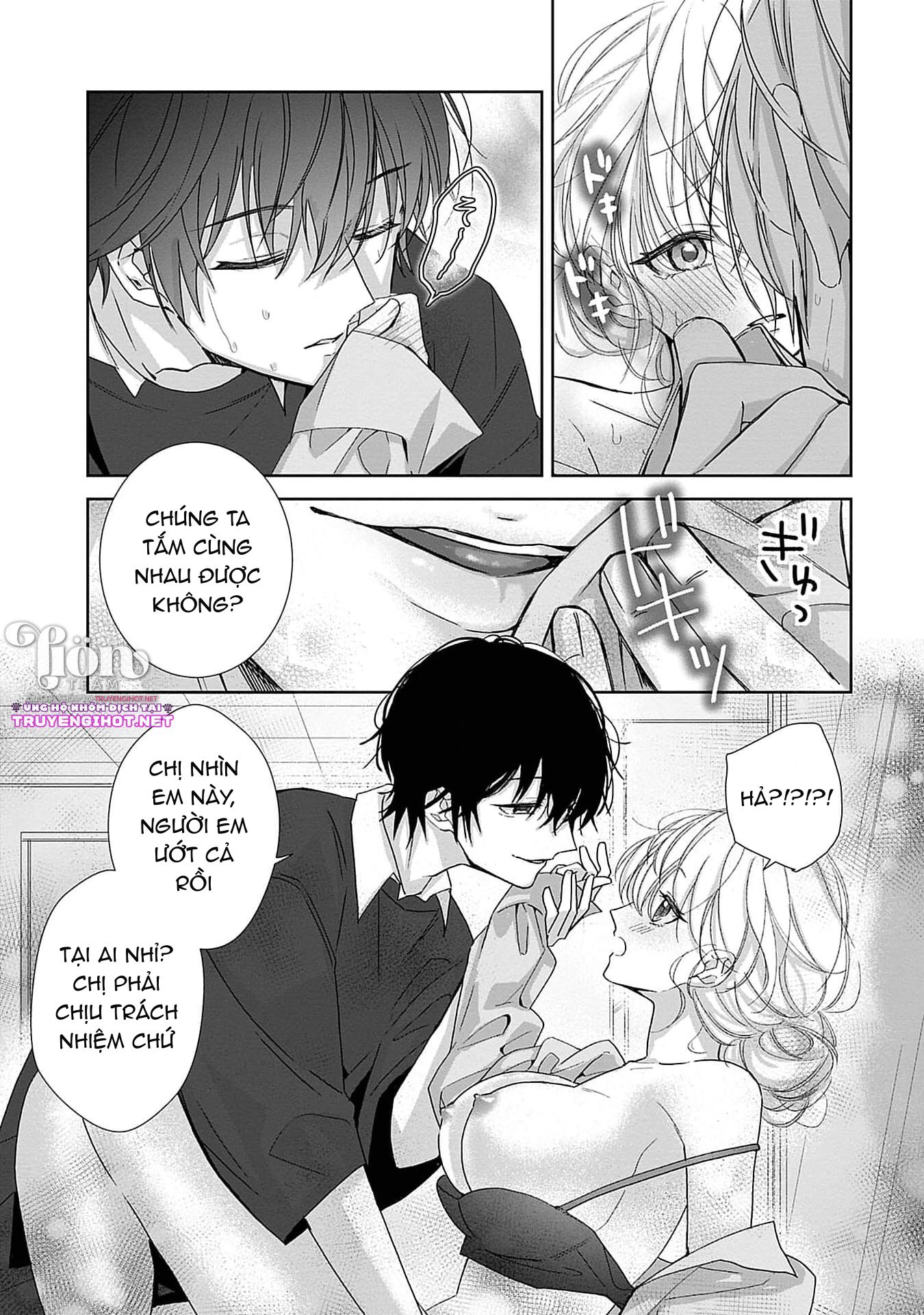 [18+] bị em trai nhà bên dụ dỗ rồi!!! chapter 4.1 11