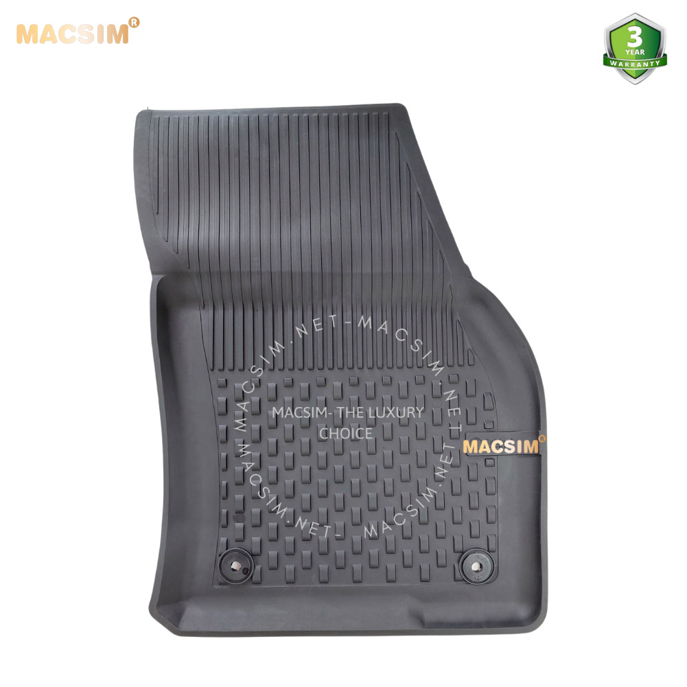 Thảm lót sàn ô tô nhựa TPE Silicon  Volkwagen  Tiguan L 2018+  Beige  Nhãn hiệu Macsim