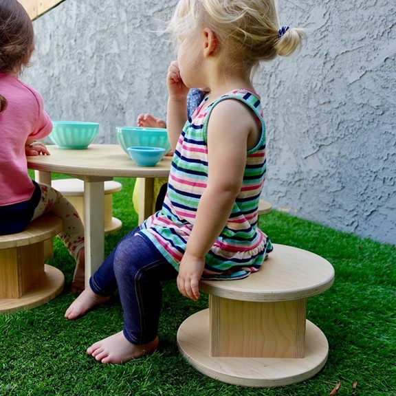 RADKids, Ghế đẩu mặt trăng, 31x31x17cm