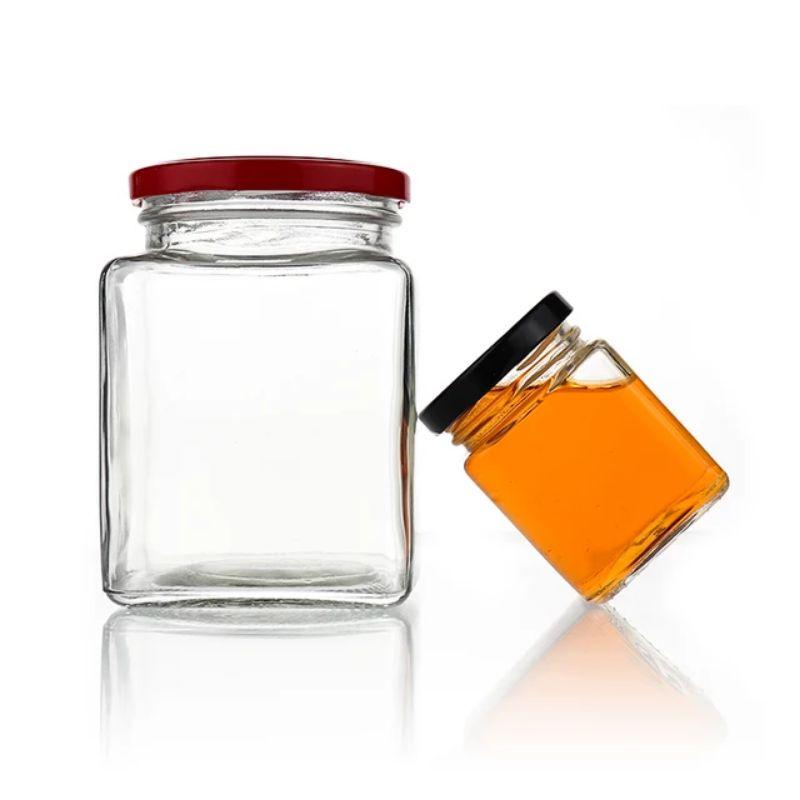 HŨ THỦY TINH VUÔNG 100ML NẮP THIẾC ĐỰNG ĐỒ ĐA NĂNG