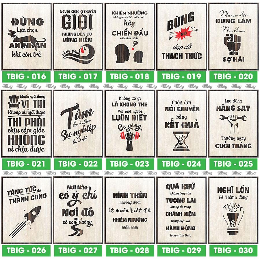 Tranh treo tường, tranh slogan, tranh tạo đông lực cực mạnh decor trang trí văn phòng hiện đại
