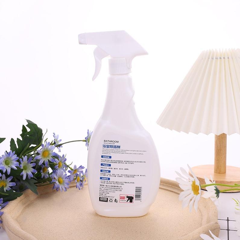 Chai xịt tẩy cặn canxi trên bồn rửa sứ, vòi rửa inox, vách kính, gạch men nhà tắm siêu sạch chai 500ml