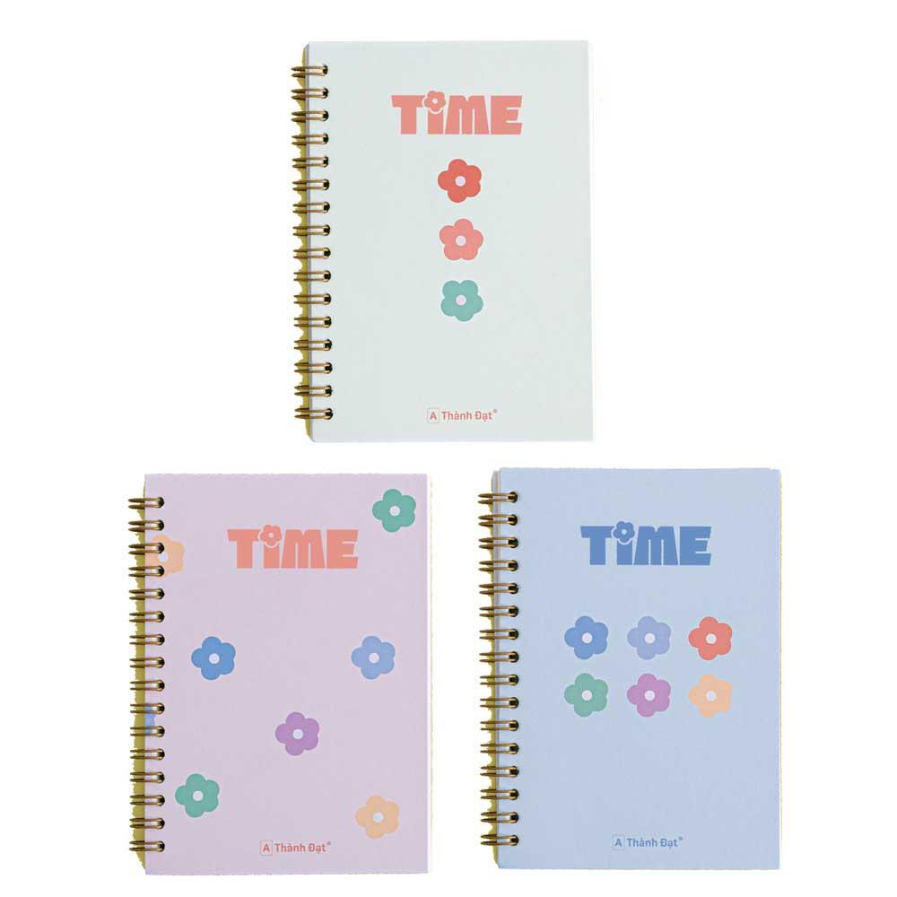 Sổ Lò Xo Dọc Time 100GSM 120TR LX A6 01M