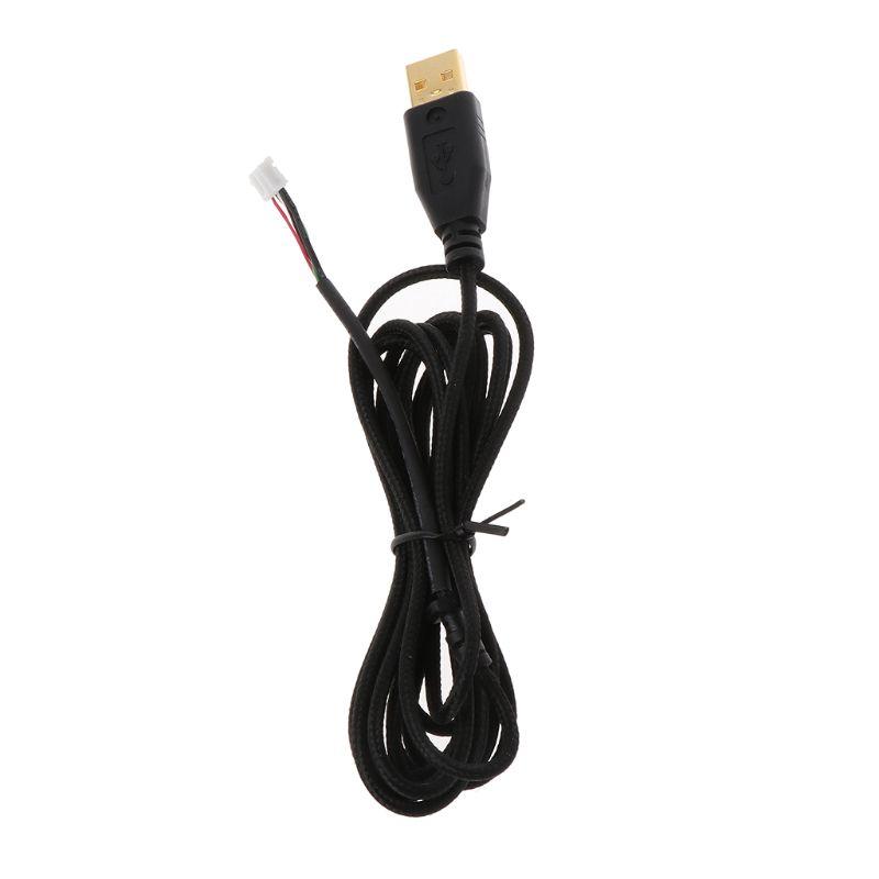 Dây Bện Nylon Bền Dây Chuột USB Dây Thay Thế Cho Razer Imperator/Naga 2014/Hexagram/Deathadder 2013 Chuột Chơi Game