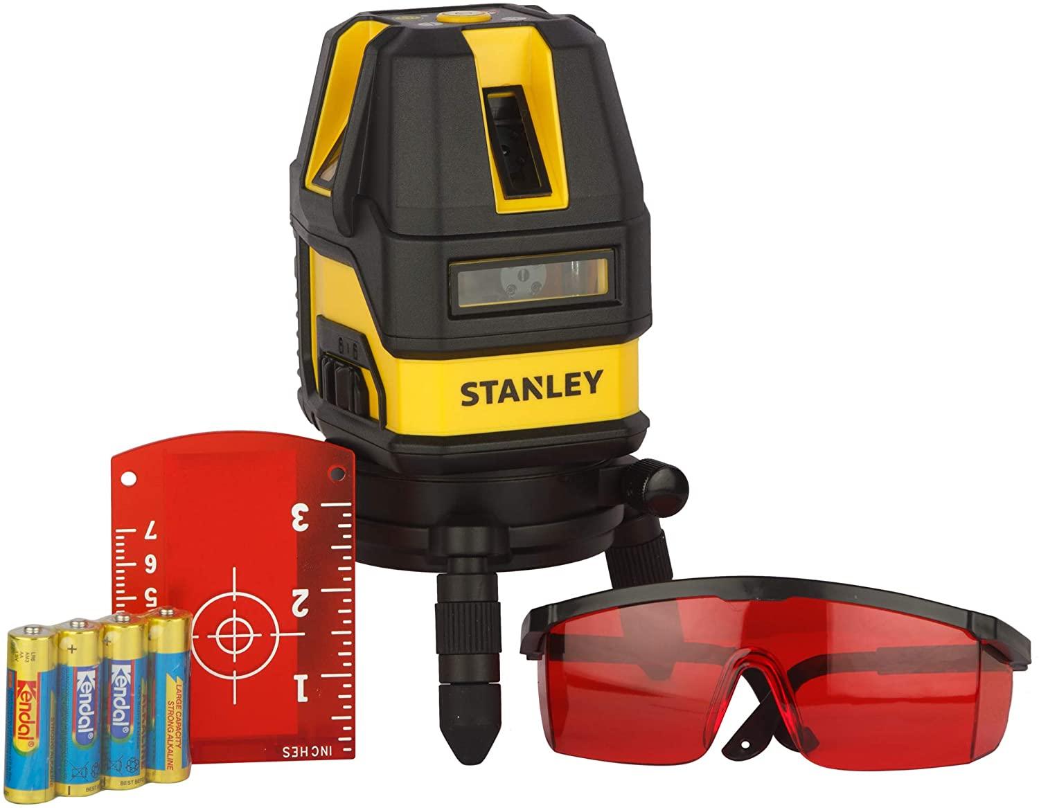 MÁY CÂN MỰC 5 TIA LASER ĐỎ 10 MÉT STANLEY STHT77513-8- HÀNG CHÍNH HÃNG