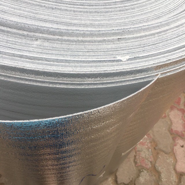 Cuộn Xốp PE OPP Tráng Bạc Dày 2mm x 150m x 1m Cách Nhiệt, Cách Âm, Lót Sàn Gỗ, Chống Nóng, Bọc Hàng