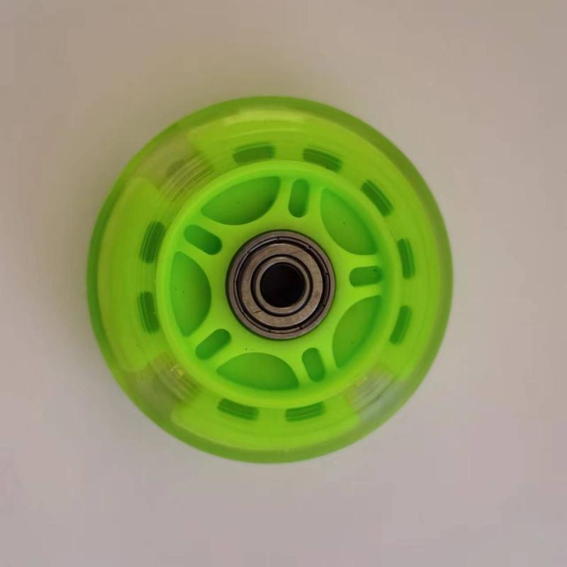 Bánh xe nhấp nháy cho trẻ em xe tay ga xe hơi bánh xe nhấp nháy bánh xe 80mm 120mm Color: 31BE7HH601840-BK-B