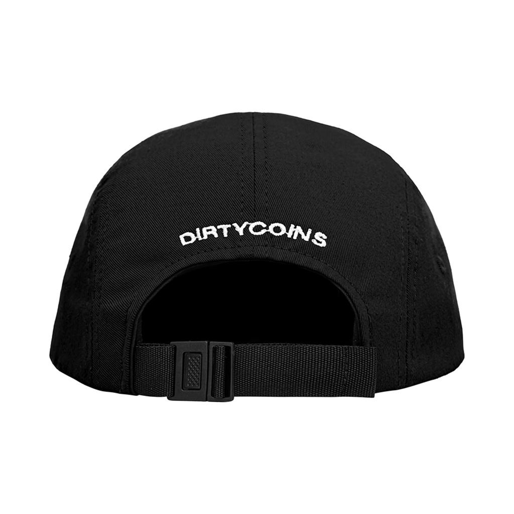 DirtyCoins Nón 5 Panels Cap - Black