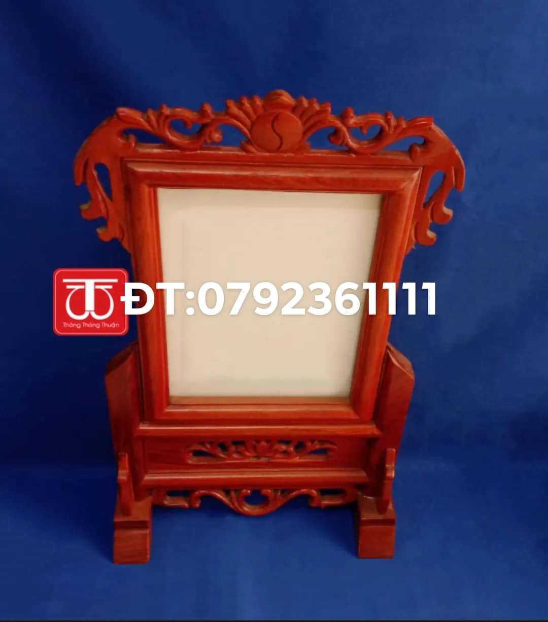 KHUNG ẢNH THỜ GỖ HƯƠNG