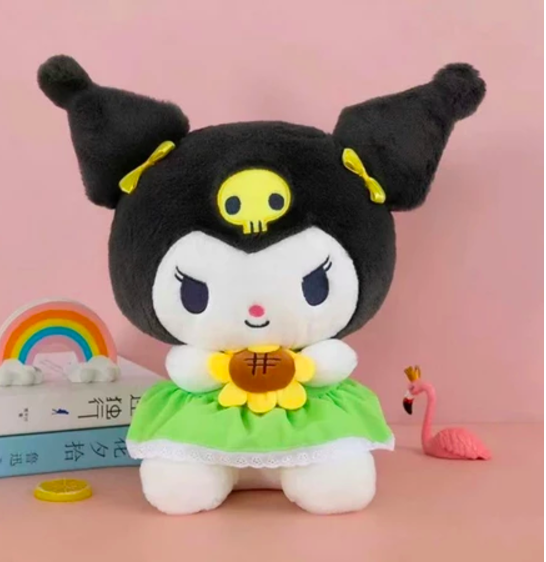 Thú nhồi bông Kuromi, Melody, Kitty đáng yêu - Size từ 22cm đến 45cm - Quà tặng gấu bông nhiều mẫu êm mịn cho bé