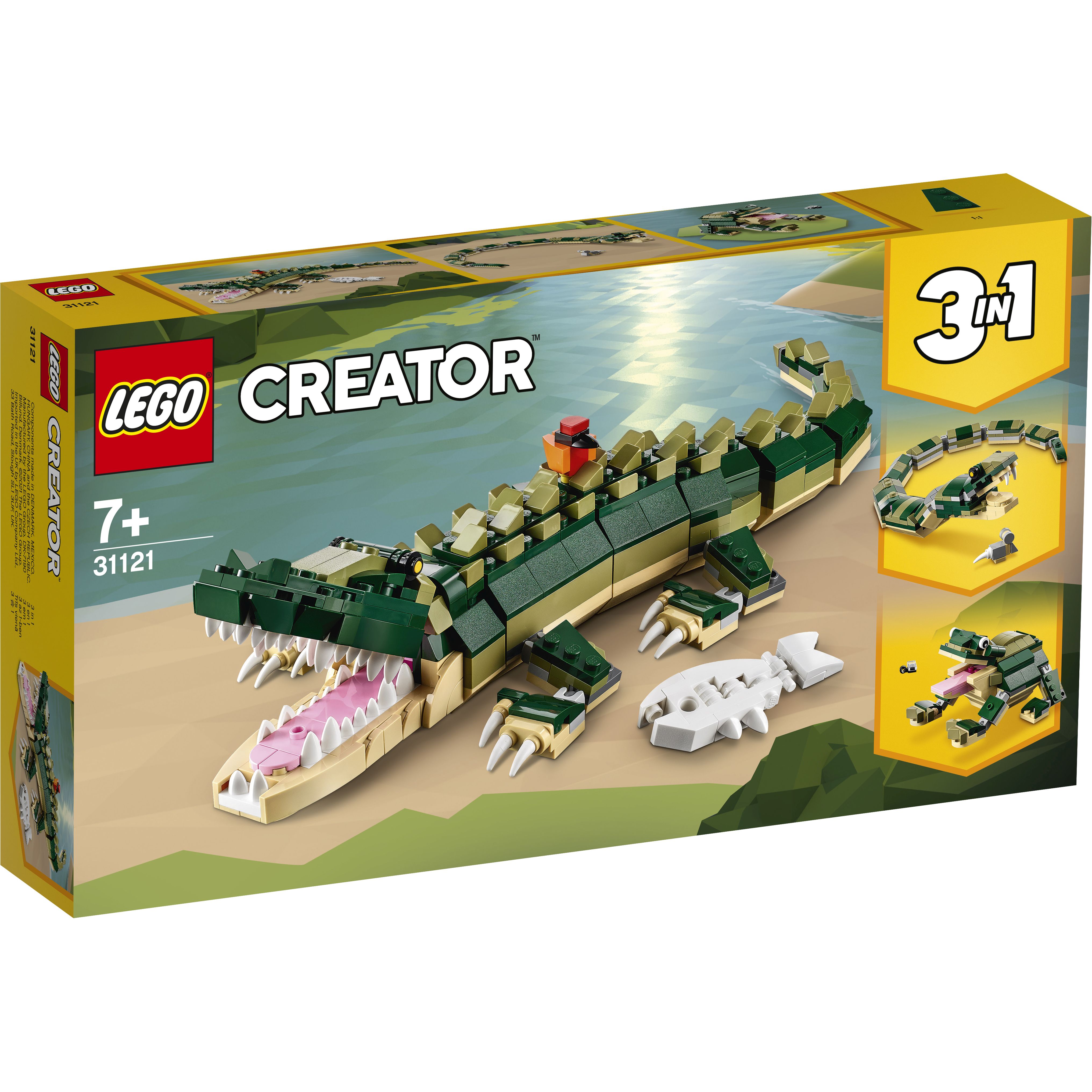 LEGO Creator 31121 Mô hình cá sấu (454 chi tiết)