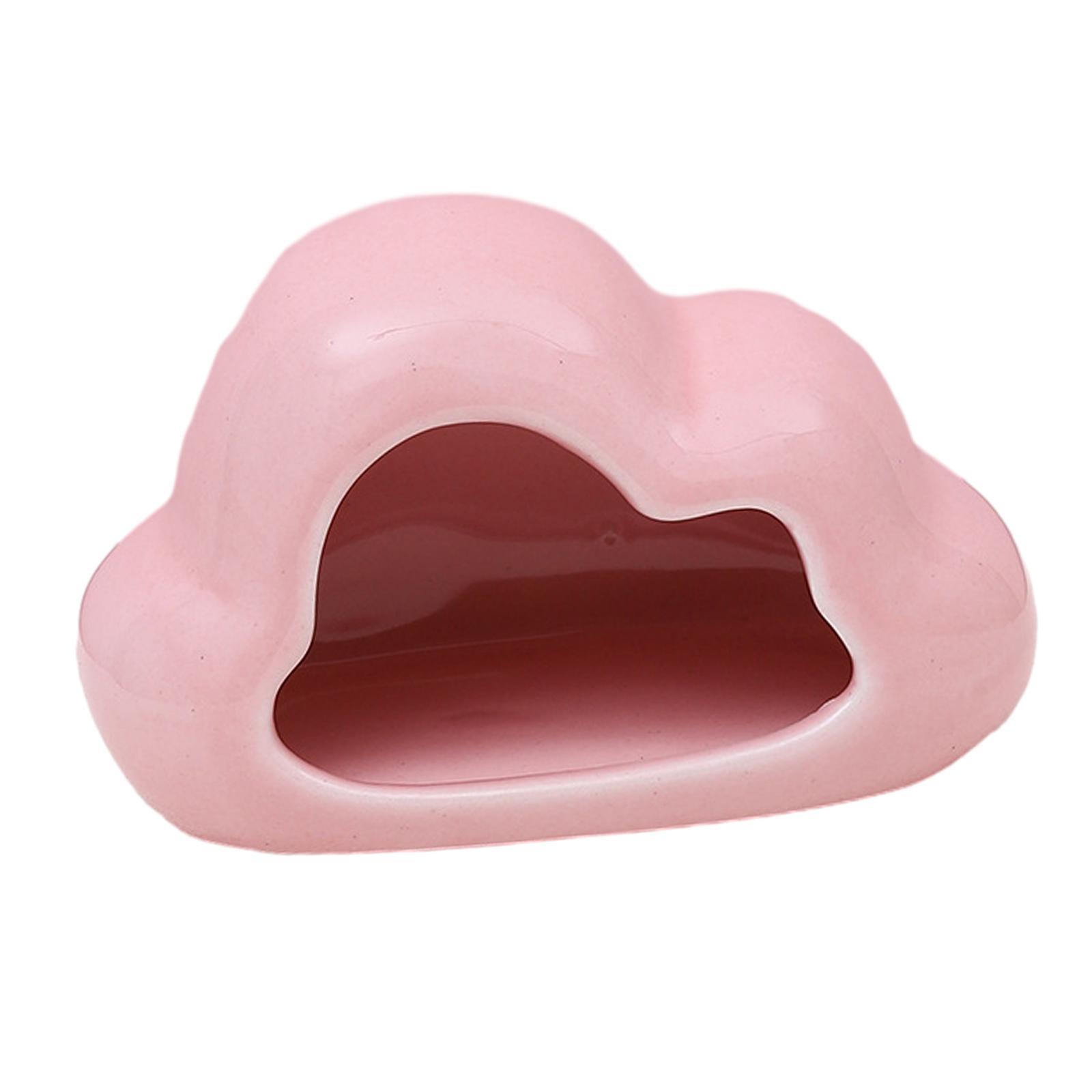 Hamster House Pet Cage Hamster Nest Cooling Cave Hut Hamster Ceramic Hideout