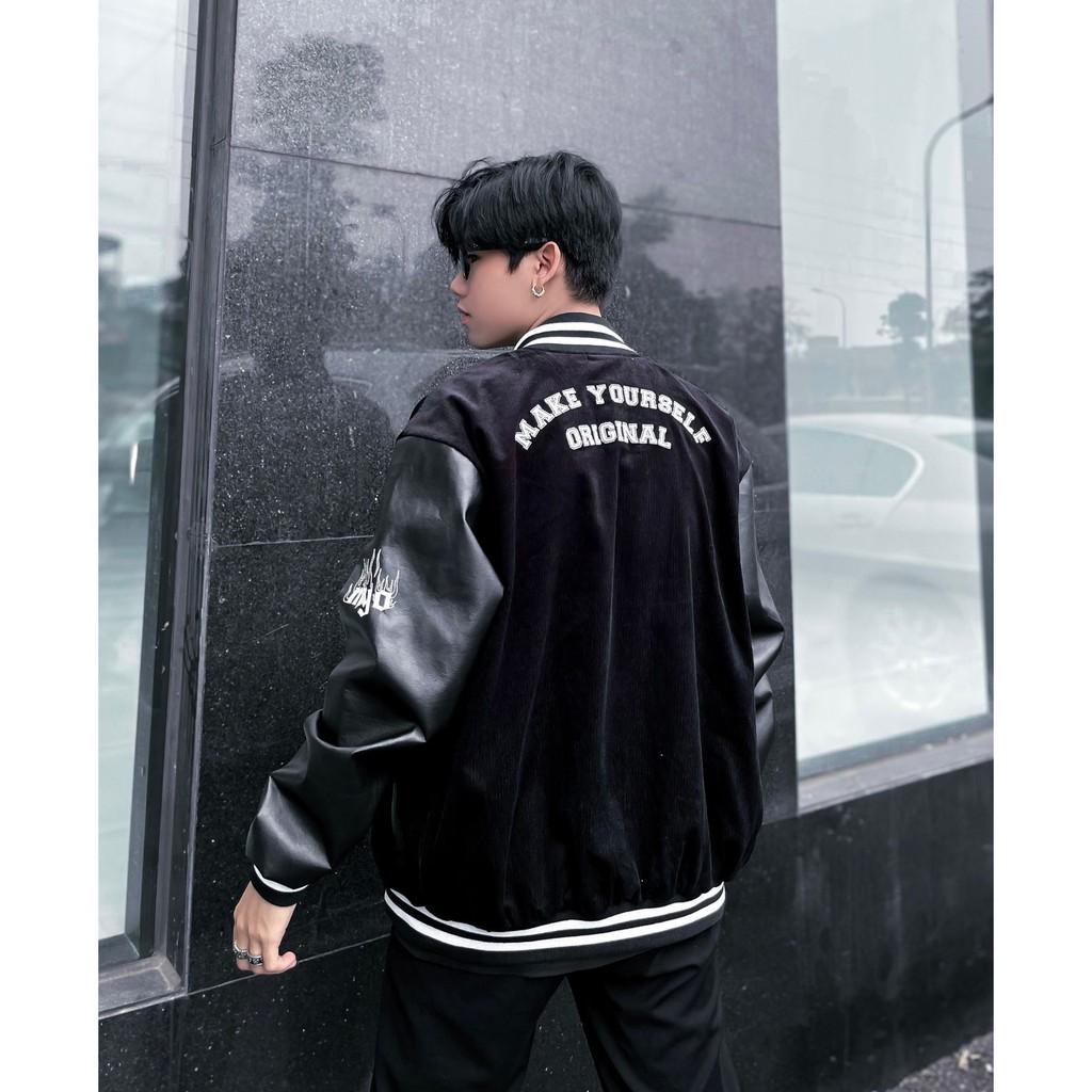 Áo Khoác MYO Varsity Core Black
