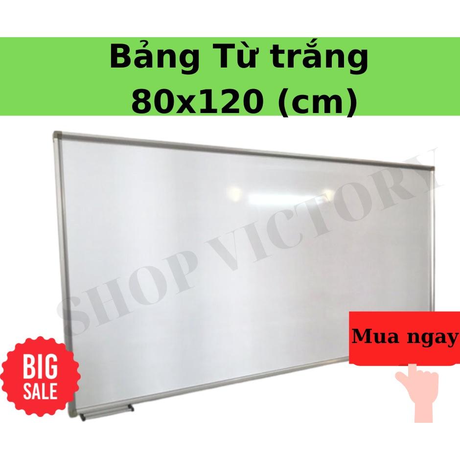 Bảng Từ Trắng, Hít Nam Châm, Bảng Học Sinh, Viết Bút Lông Kích Thước (60x80)cm