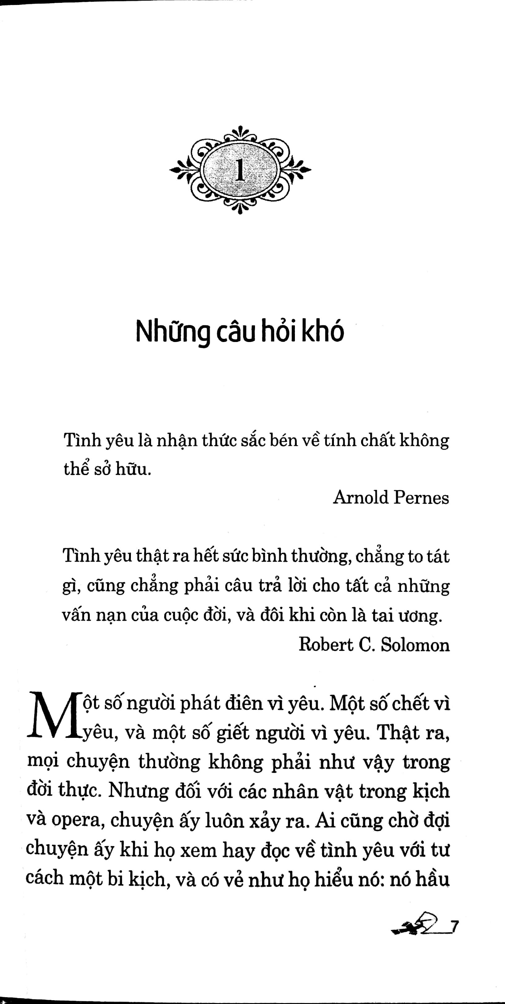 Dẫn Luận Về Tình Yêu