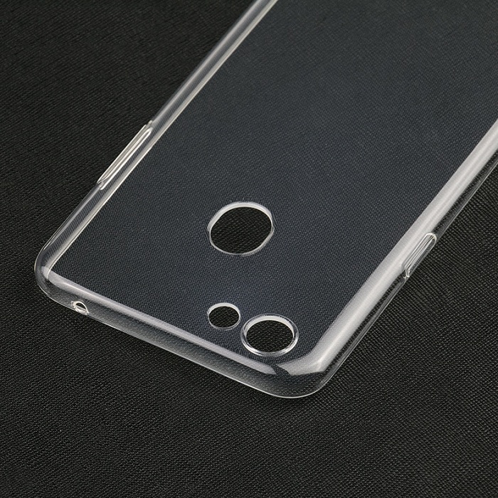 Ốp lưng silicon dẻo trong suốt siêu mỏng 0.6mm dành cho OPPO F7