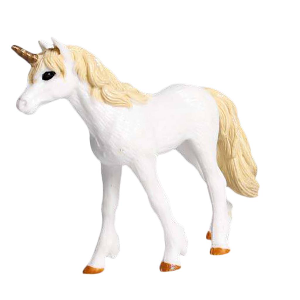 Fantasy Animal Model Mythical Action Figures For Home Decor Toys Yellow